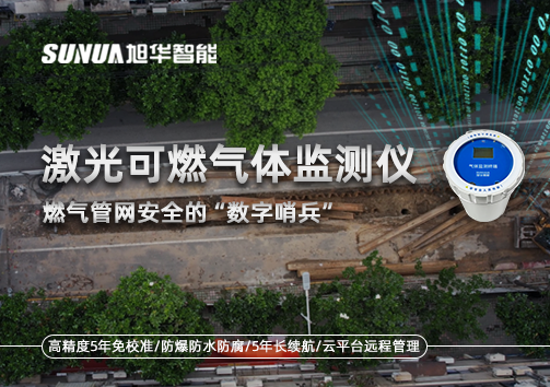 燃气管网安全的“数字哨兵”：激光可燃气体监测仪